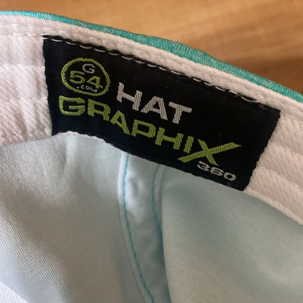 Colorado sea foam green & white Adjustable ball Cap hat